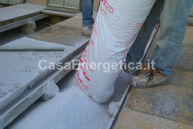 Isolare terrazzo con perlite Isolamento termico terrazzo calpestabile