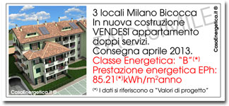 esempio classe energetica annunci immobiliari